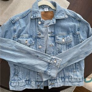 EUC-H&M Blue Denim Jacket : woman’s xs
